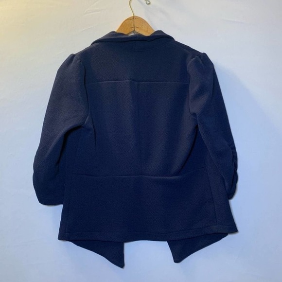 Zenana Outfitters Blue Open front blazer S - Picture 8 of 8